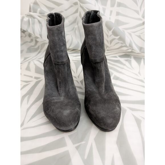 rag & bone gray suede newbury boot - Picture 4 of 15